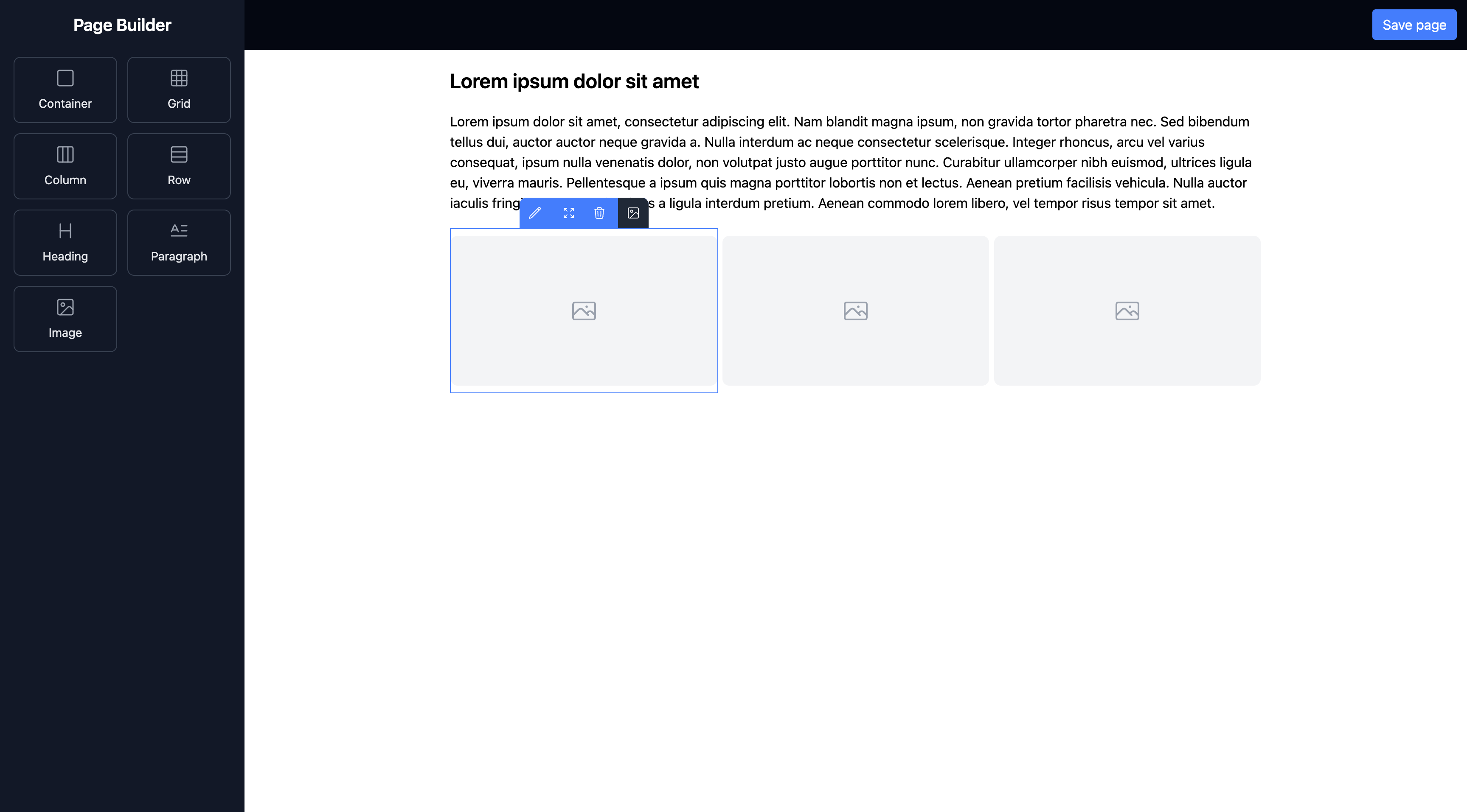 Page Builder